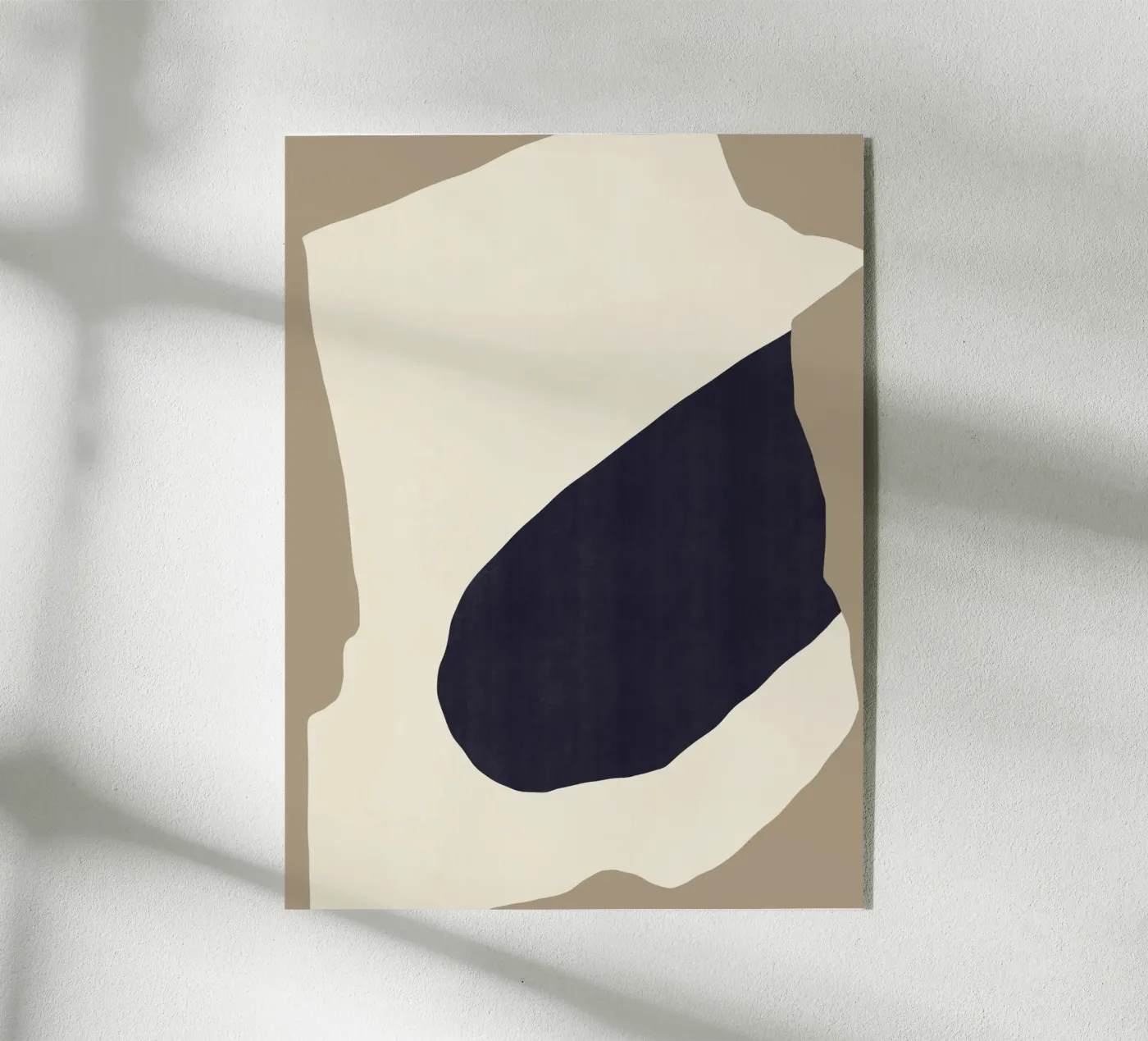 Black silhouette shape plexiglass da Little Dean