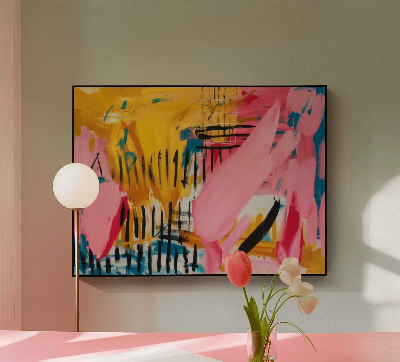 Dramma Sunset Reed plexiglass da Sublime Layers