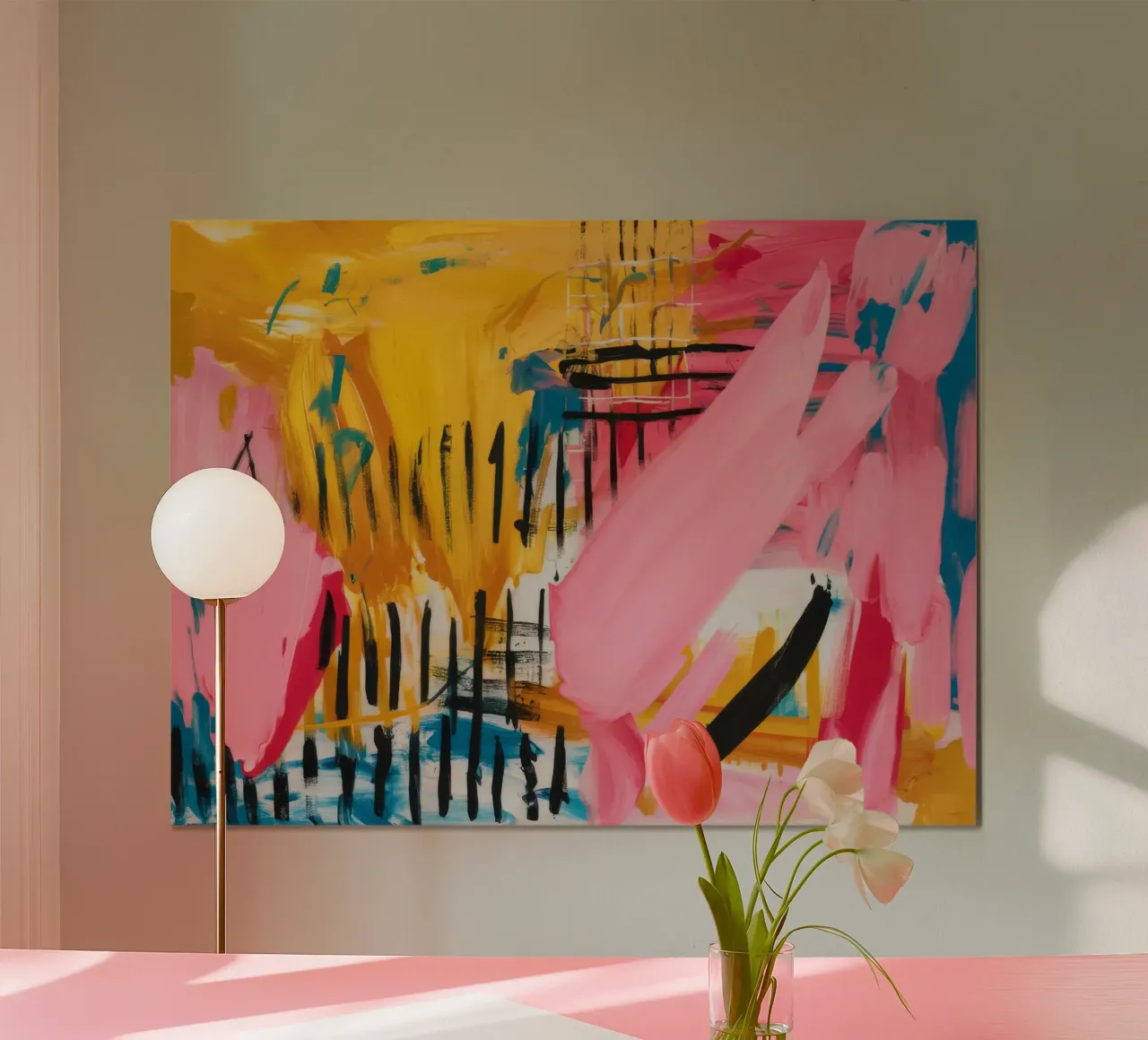Dramma Sunset Reed poster da Sublime Layers