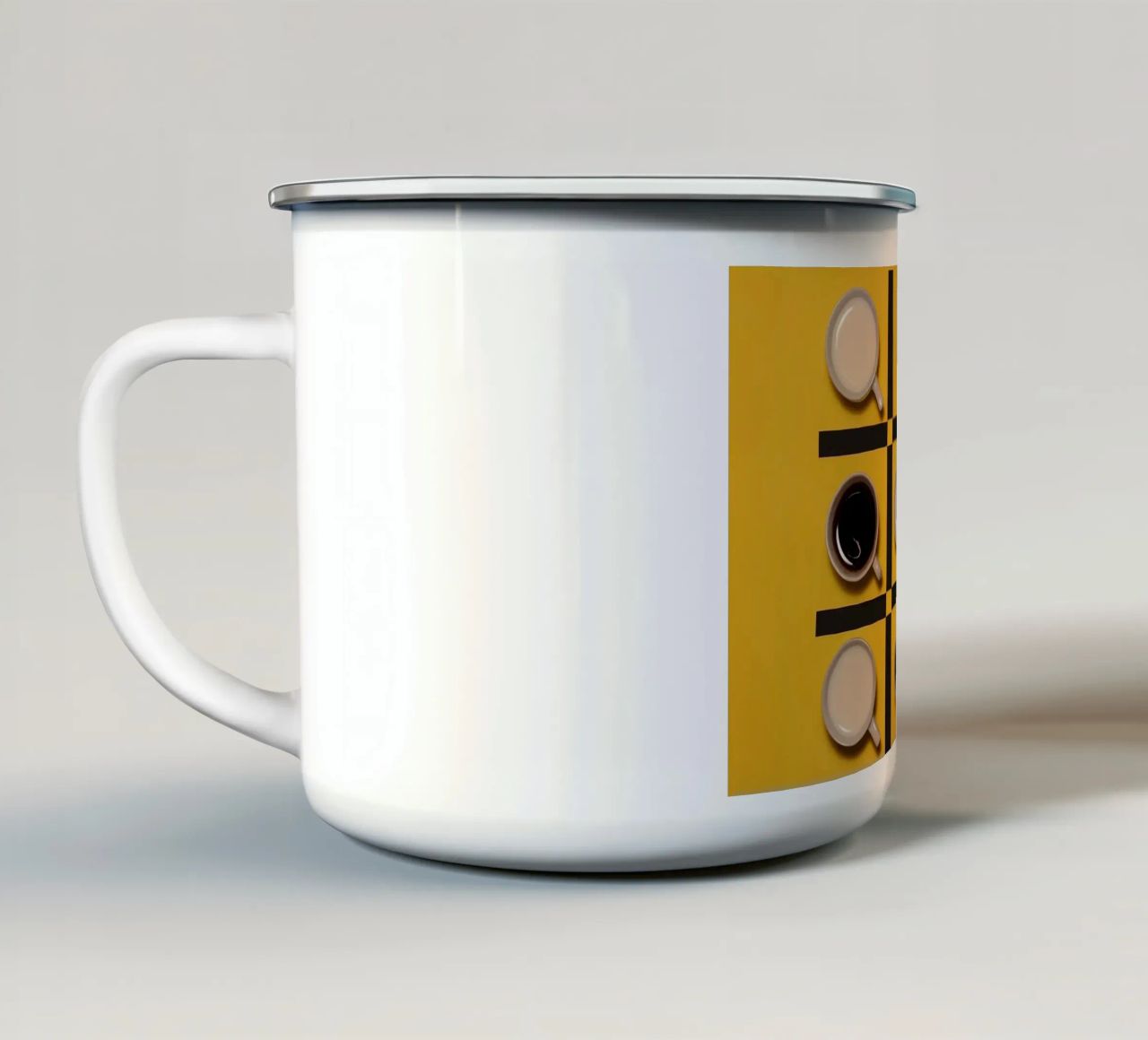 tazze da caffè tazza in smalto da Luke Yaeger
