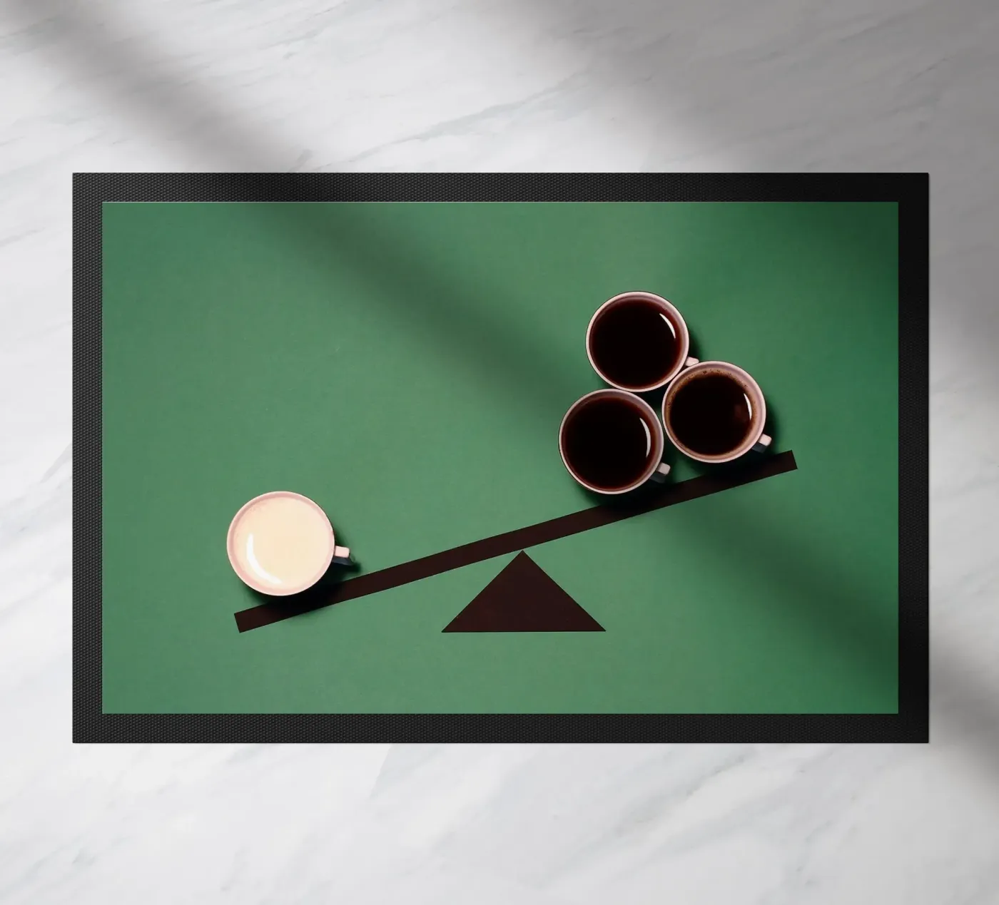 Kaffee Fußmatte von Luke Yaeger