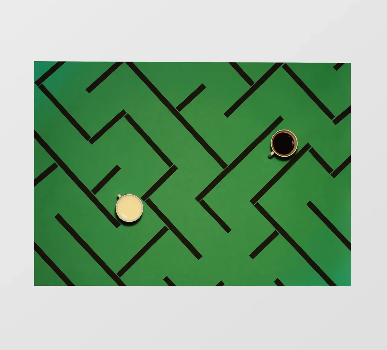 tazza da caffè telo in pvc da Luke Yaeger