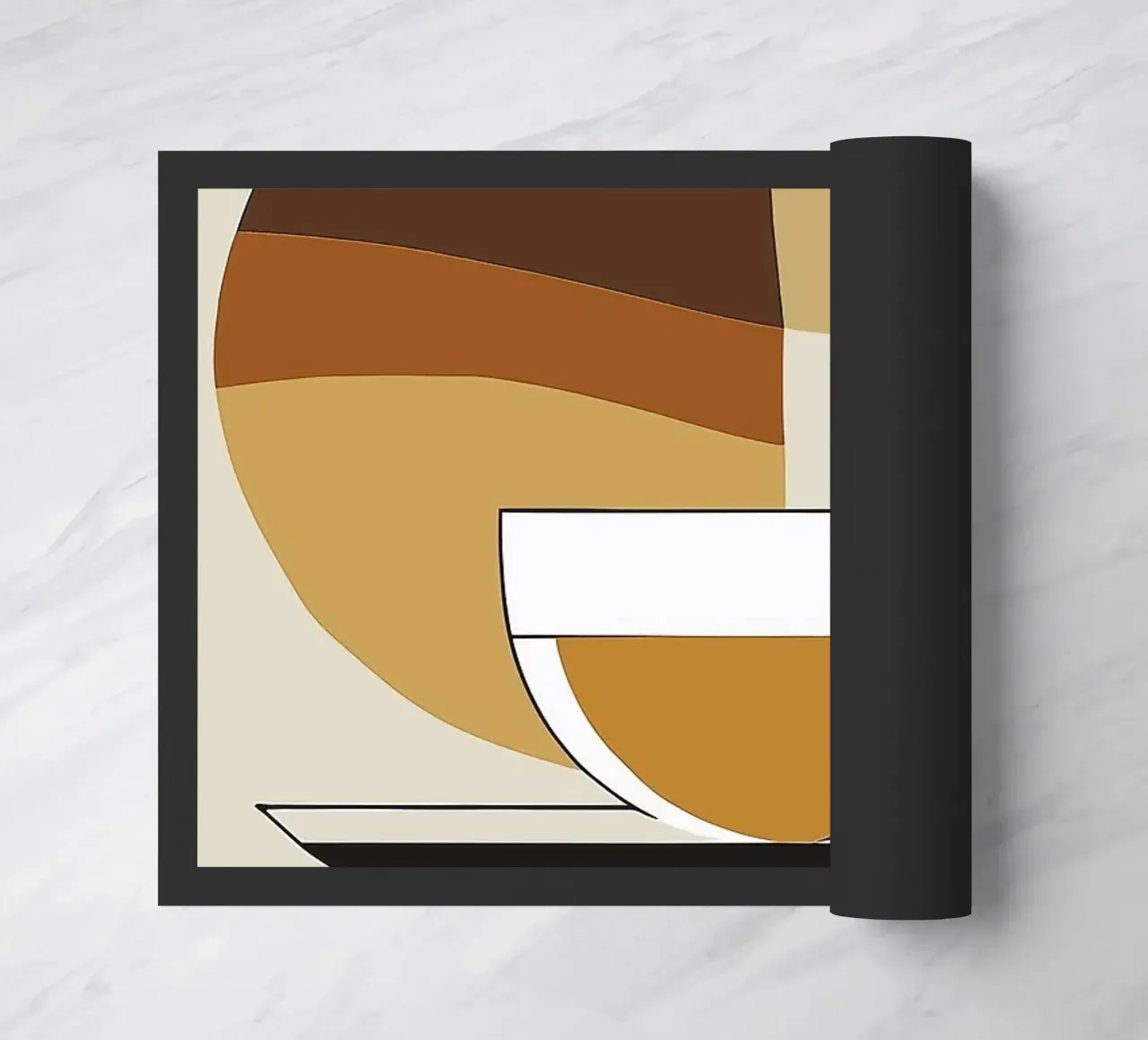 taza de café felpudo de Luke Yaeger