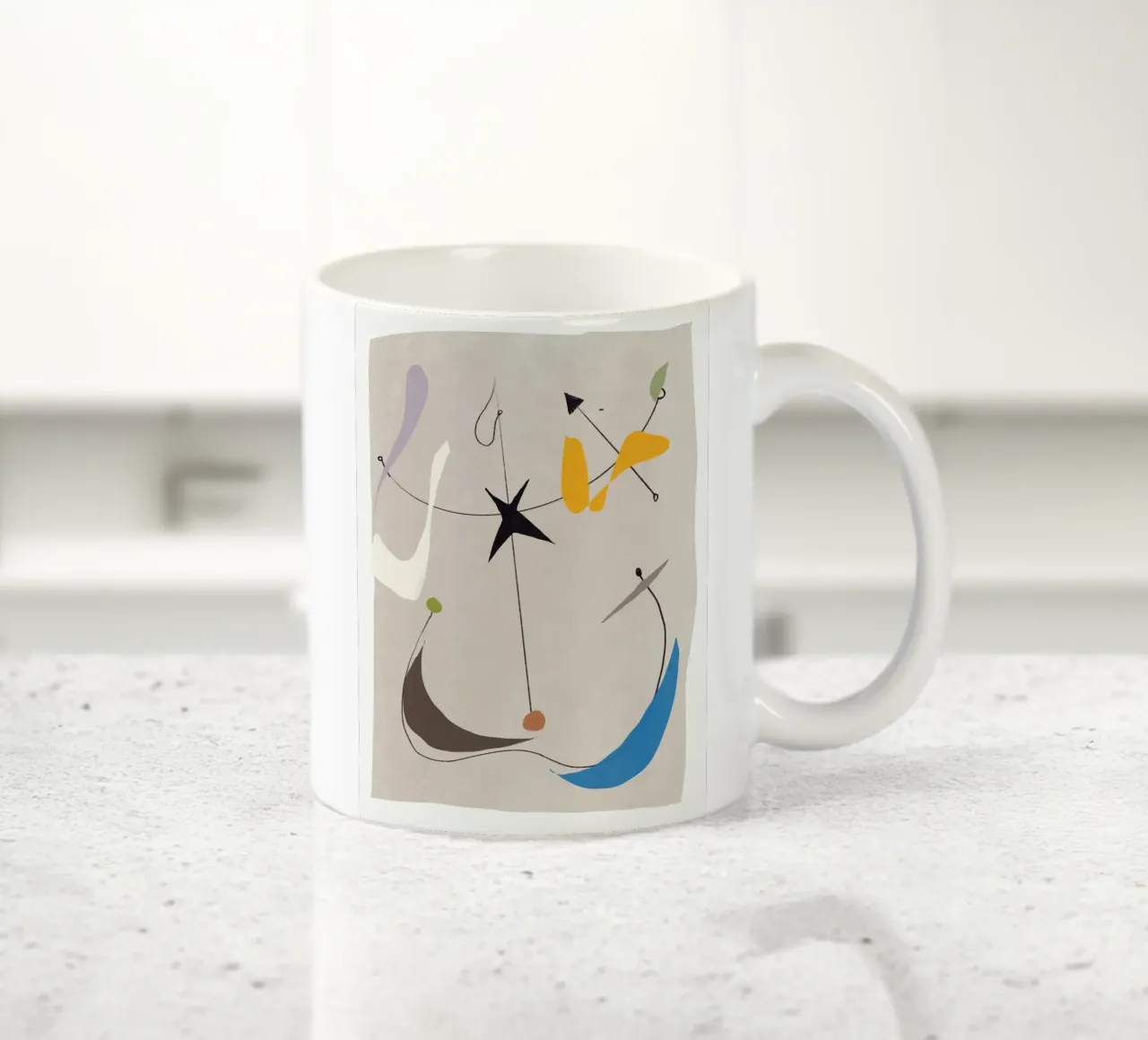 Linea e forma equilibrate tazza in ceramica da Little Dean