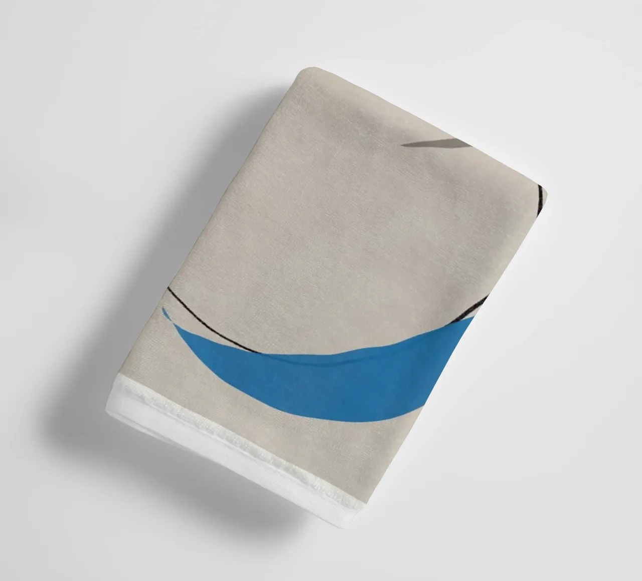 Balanced line and shape towel by Little Dean