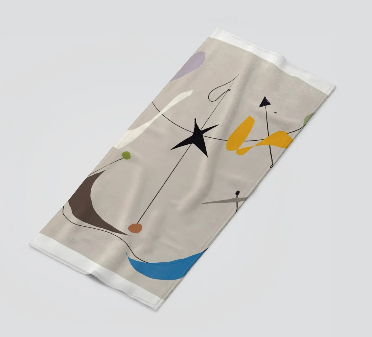 Linea e forma equilibrate telo mare da Little Dean