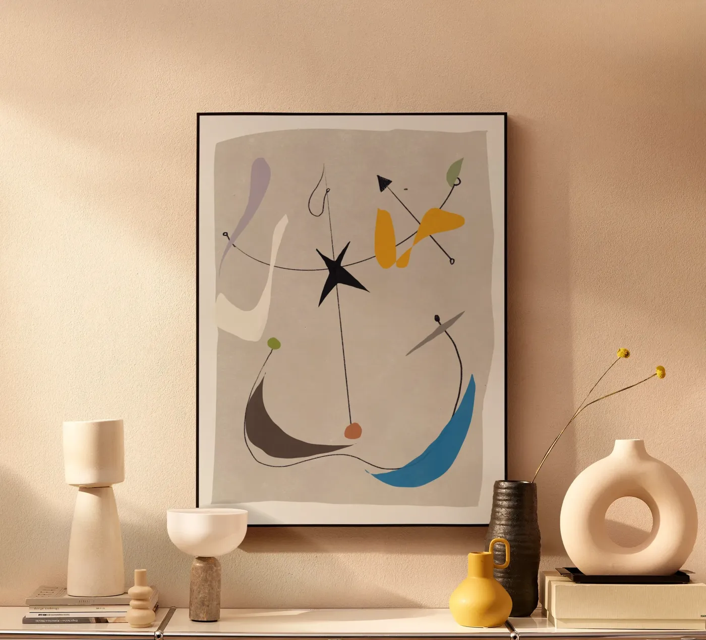 Balanced line and shape Acryl-Glas von Little Dean