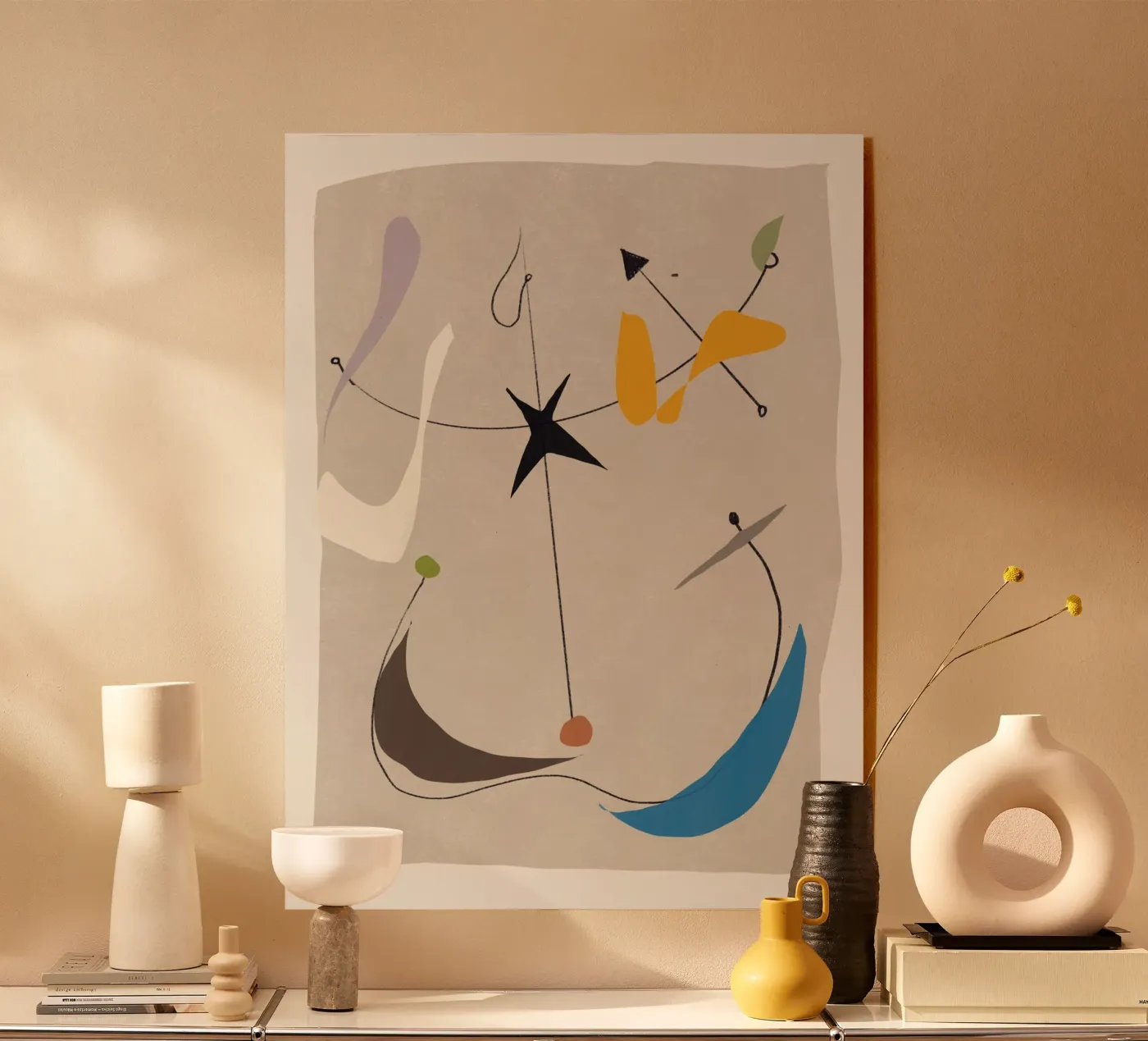 Balanced line and shape Acryl-Glas von Little Dean