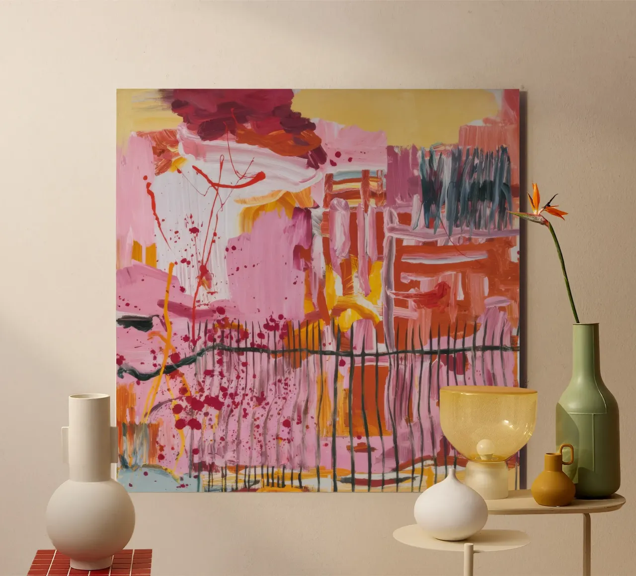 Jeu de structure pastel panneau forex de Sublime Layers
