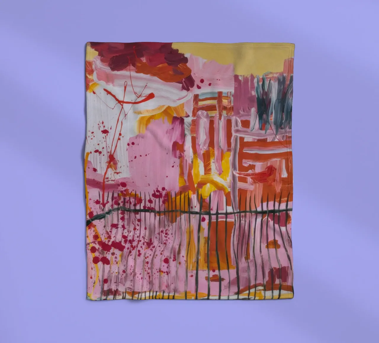Gioco di strutture pastello coperta in pile da Sublime Layers