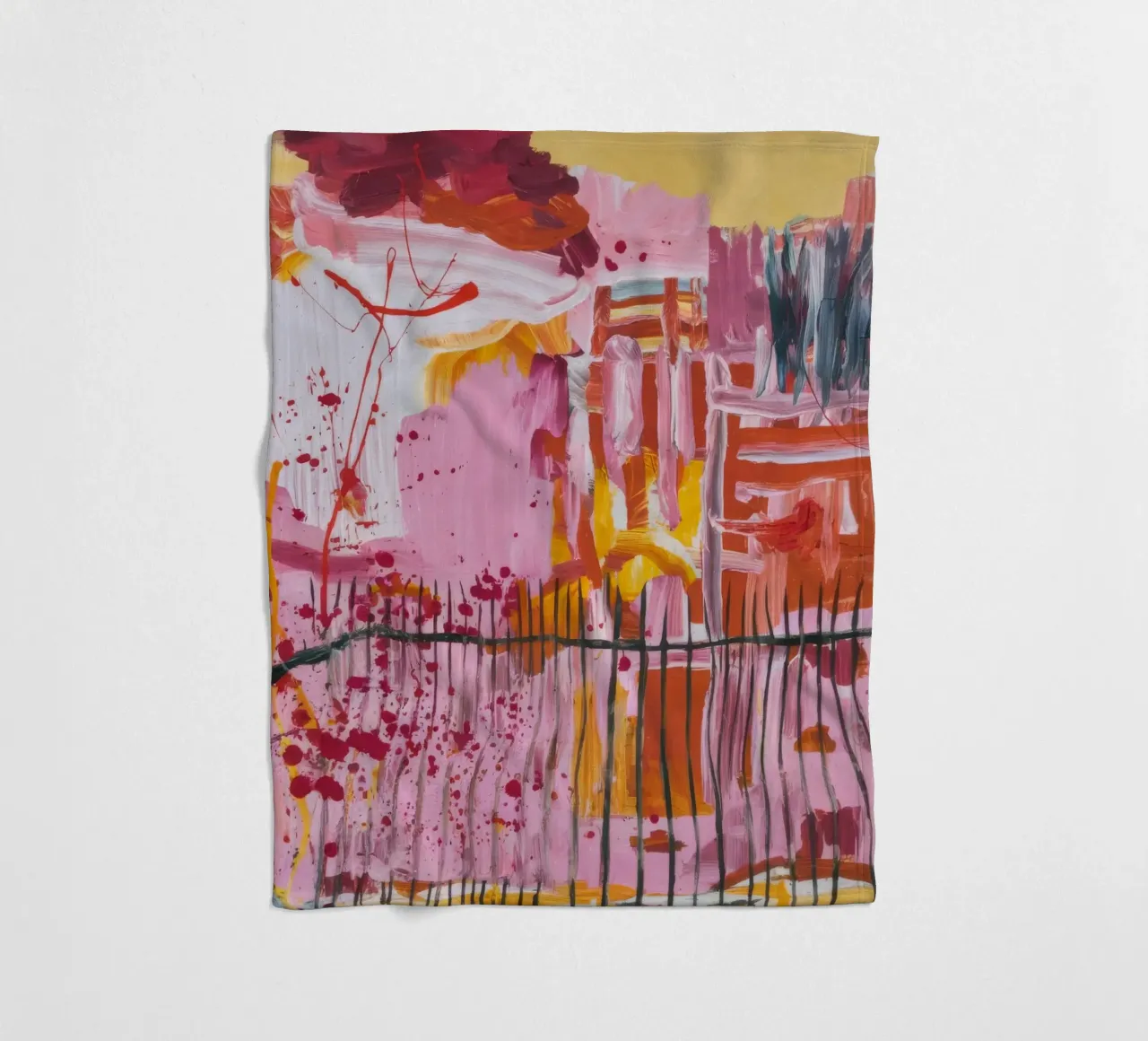 Gioco di strutture pastello coperta in pile da Sublime Layers