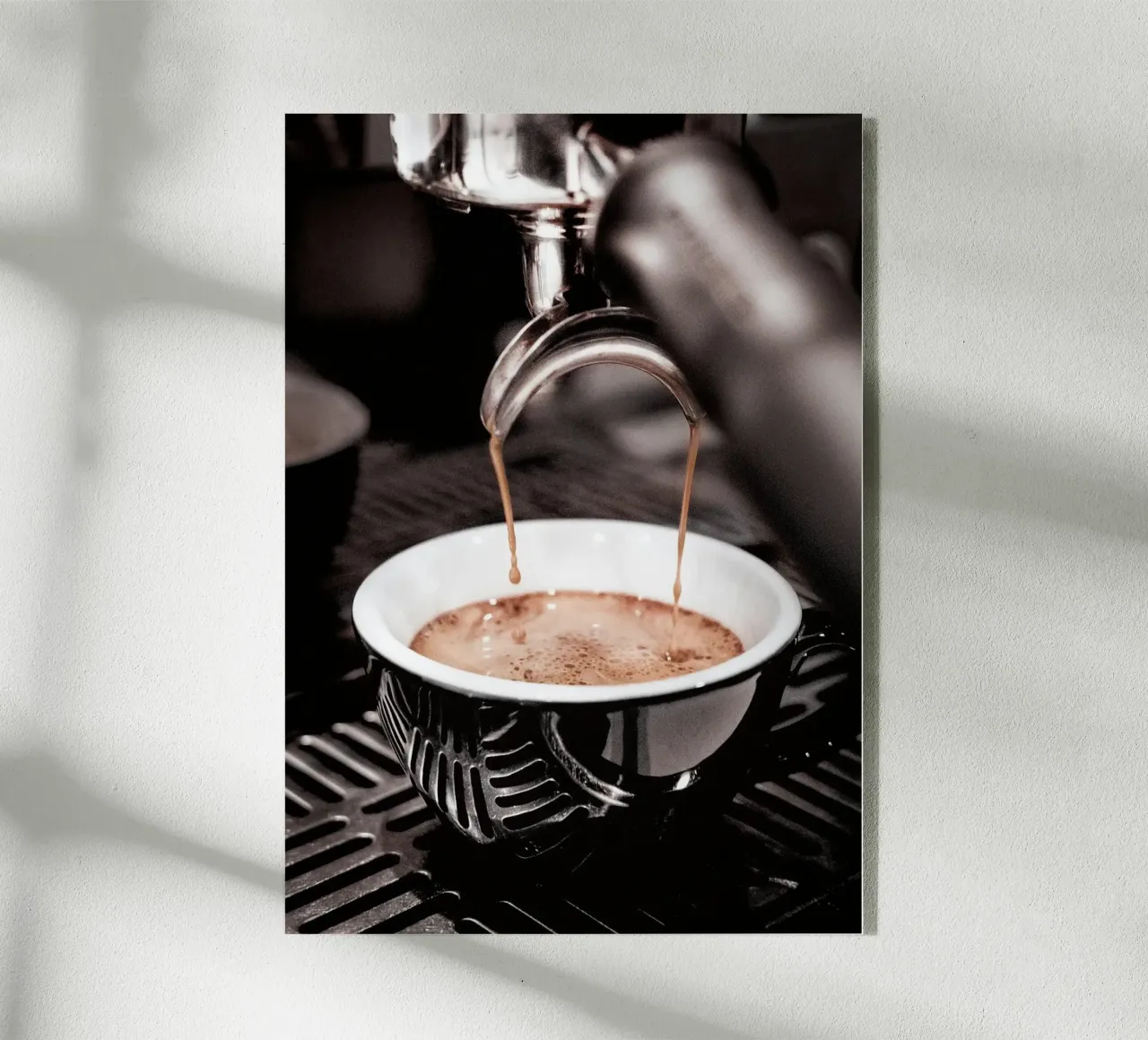 espresso coffee plexiglass da Luke Yaeger