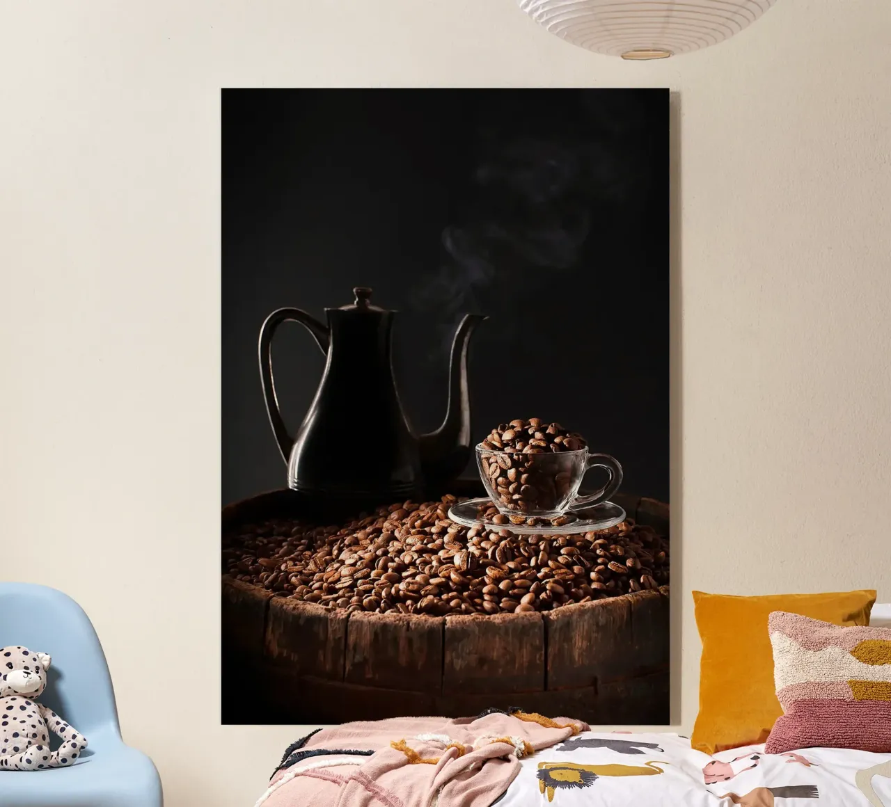 caffè in grani plexiglass da Luke Yaeger