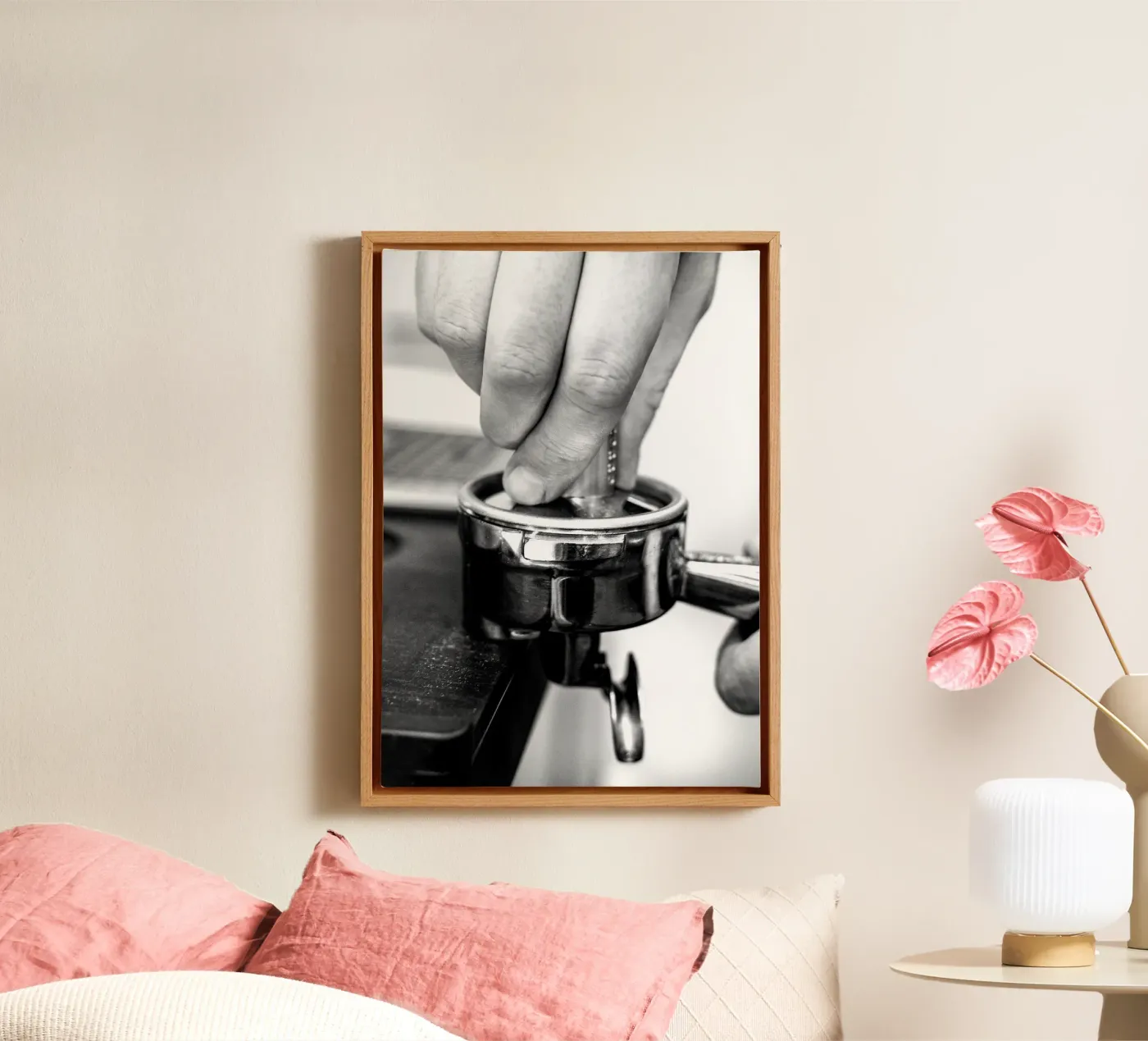 caffè tela da Luke Yaeger