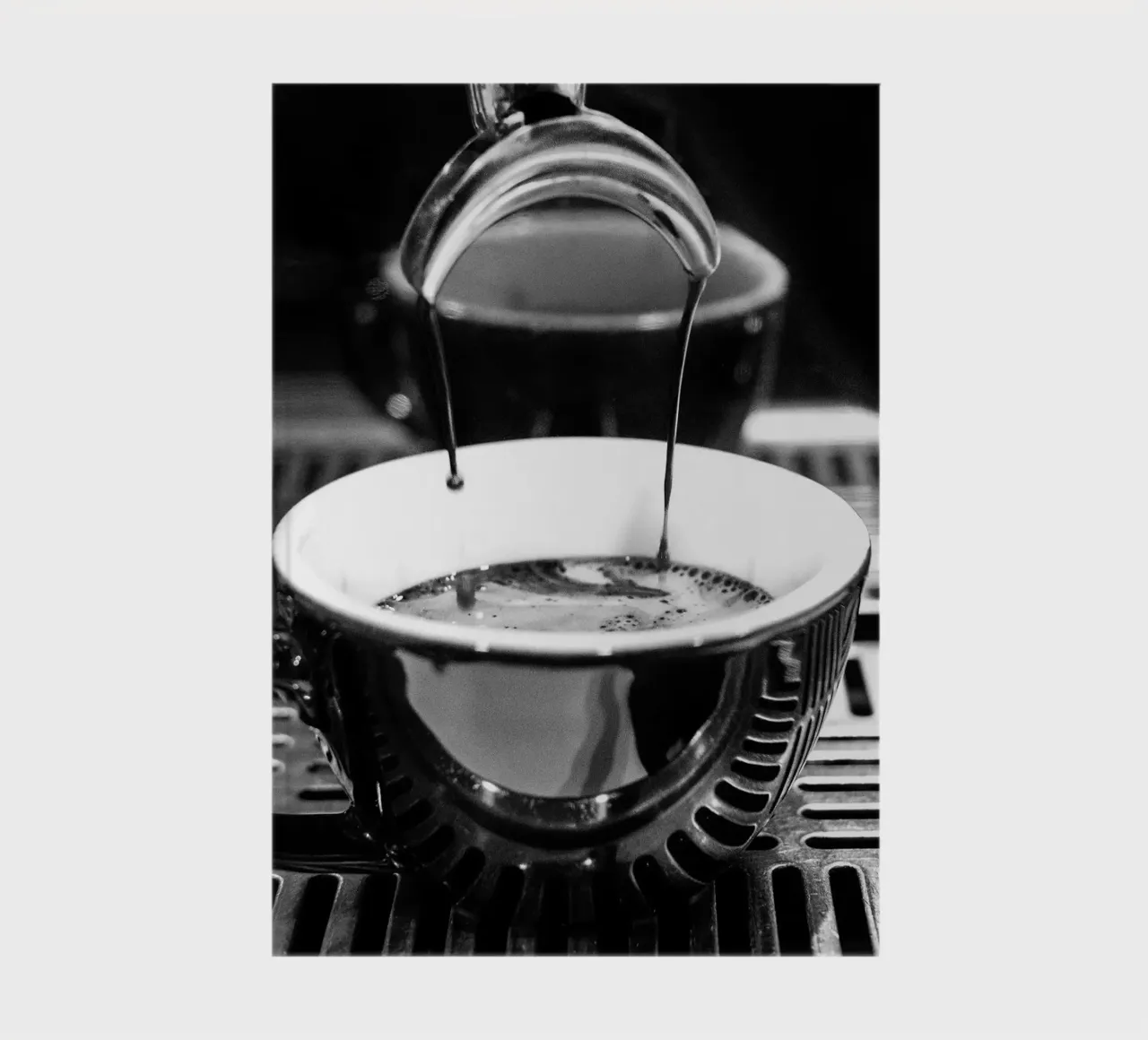 coffee espresso notebook by Luke Yaeger