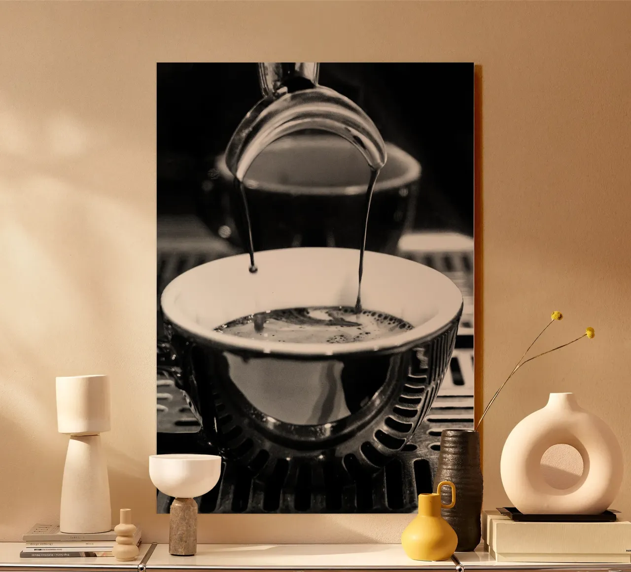 caffè espresso alluminio dibond da Luke Yaeger