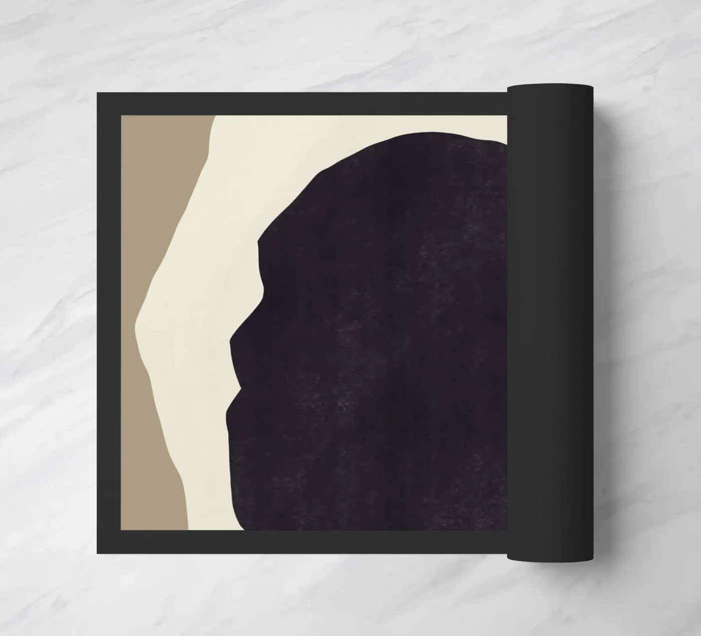 Semplicità nera zerbino da Little Dean