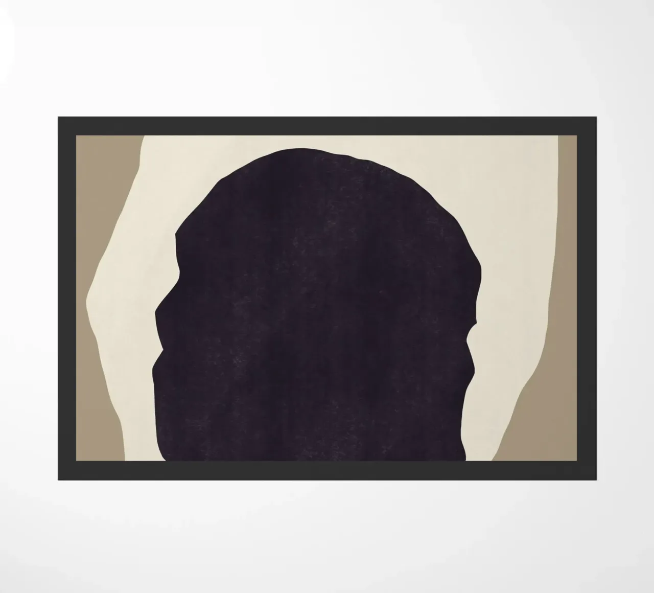 Semplicità nera zerbino da Little Dean