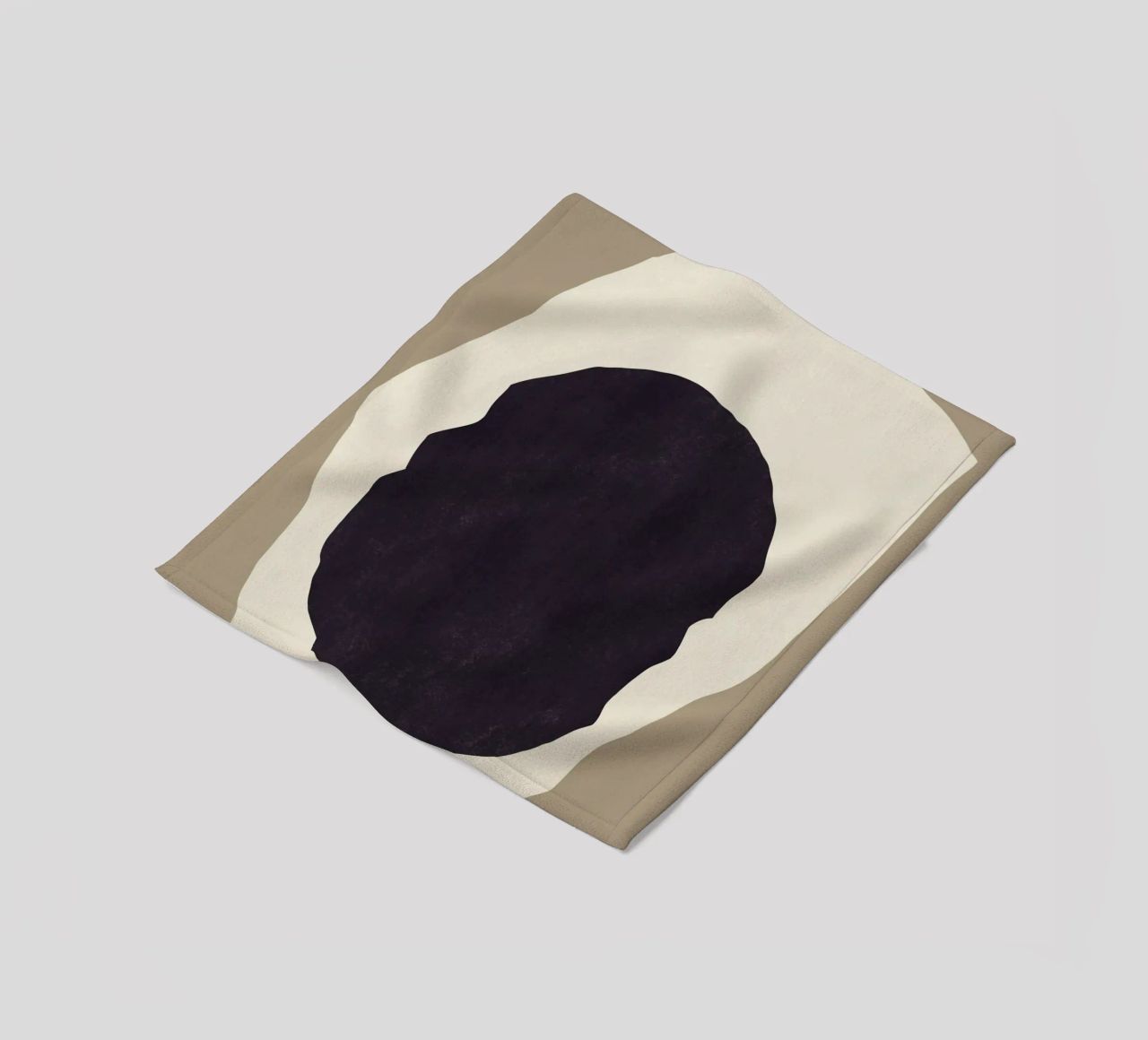Semplicità nera coperta in pile da Little Dean