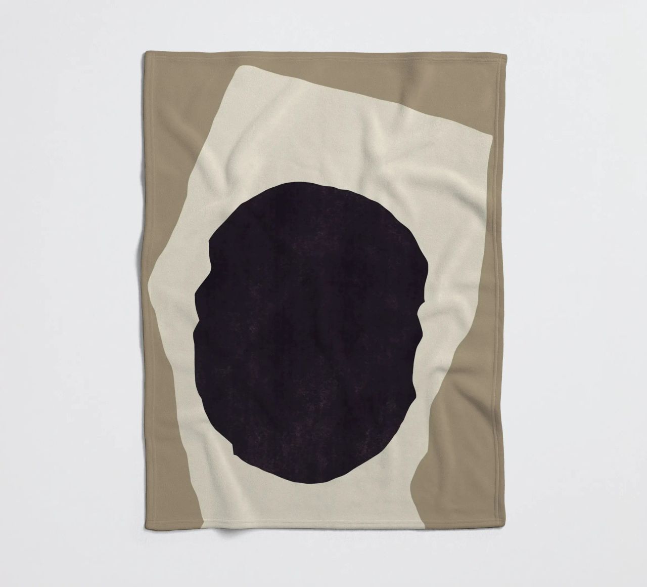 Semplicità nera coperta in pile da Little Dean