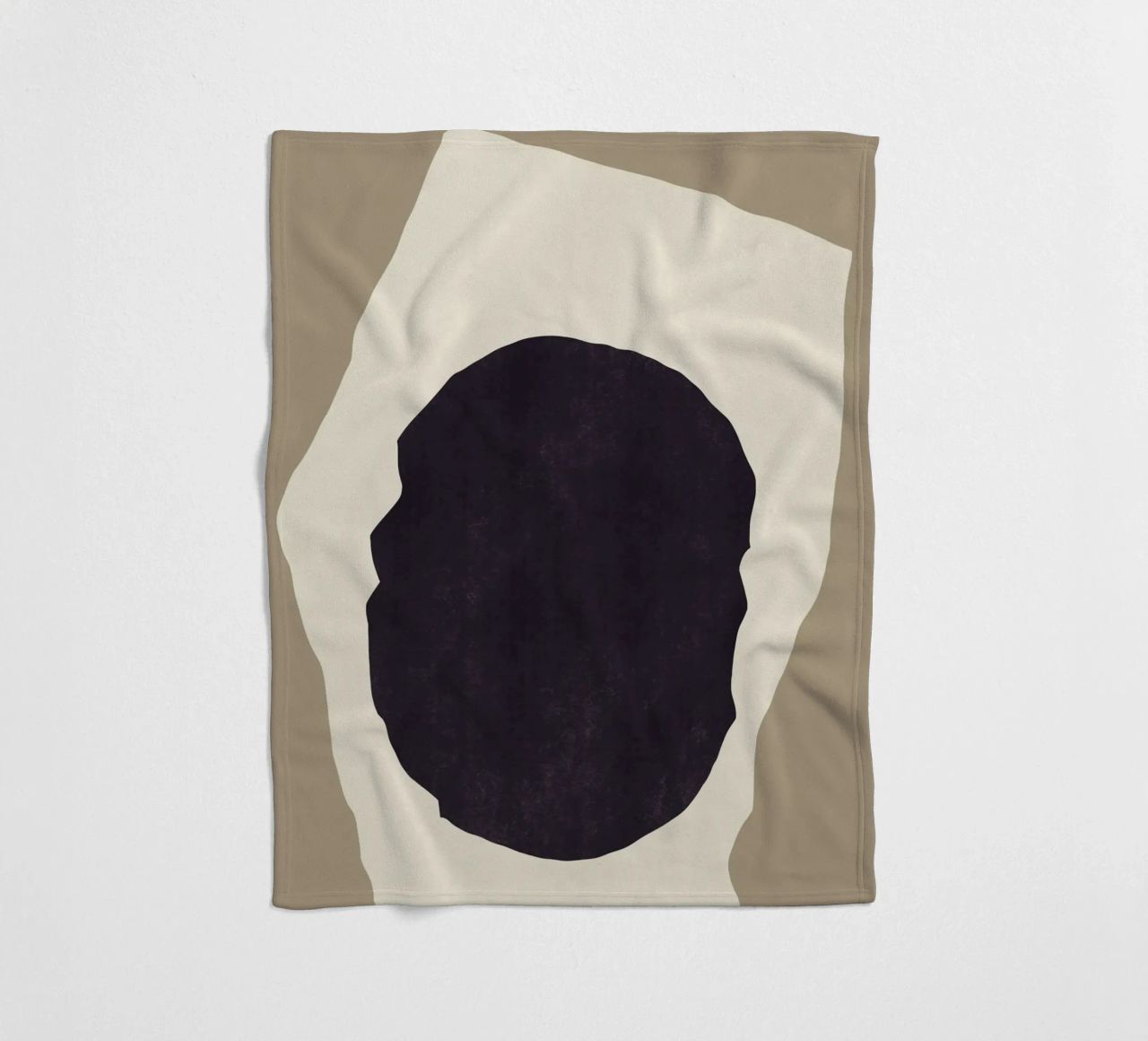 Semplicità nera coperta in pile da Little Dean