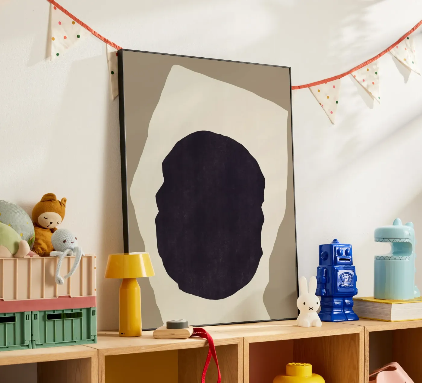 Semplicità nera pannello forex da Little Dean