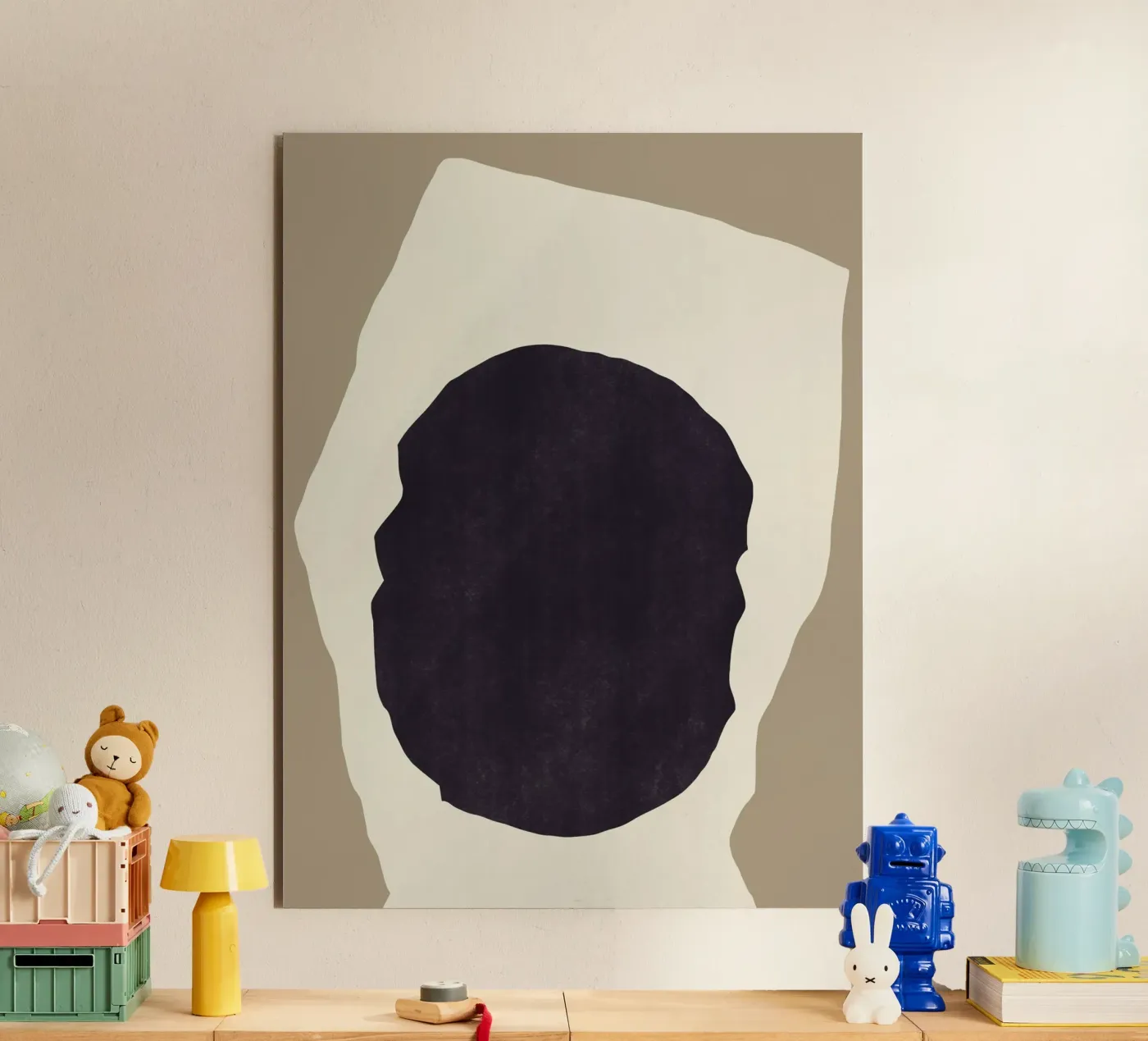 Semplicità nera pannello forex da Little Dean