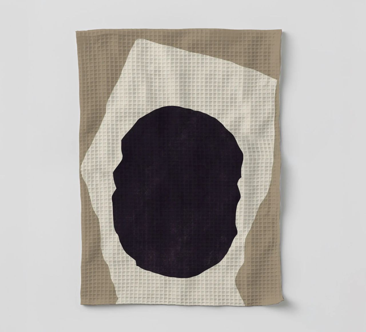 Semplicità nera canovaccio da cucina da Little Dean