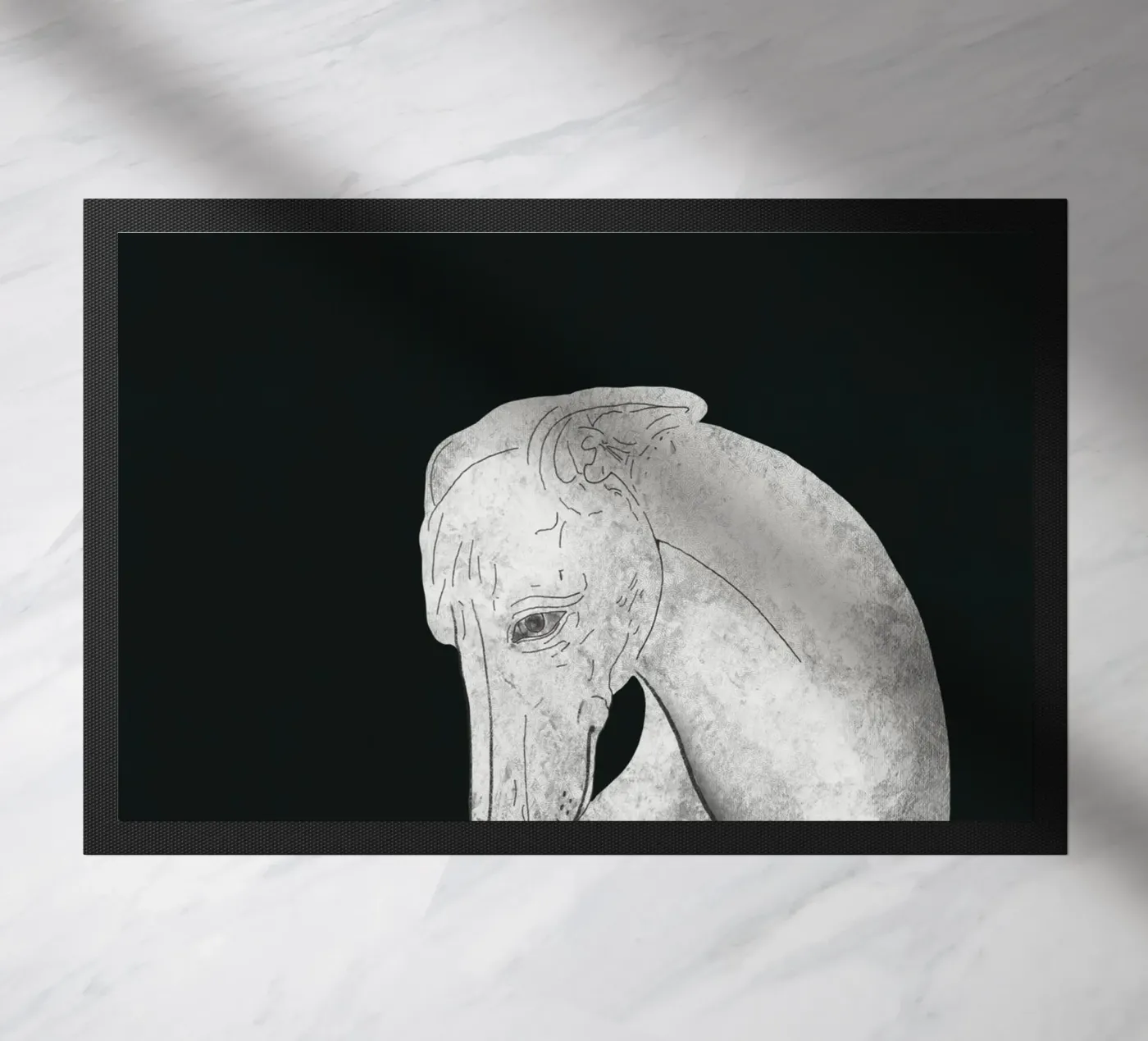 Greyhound deurmat van Little Dean