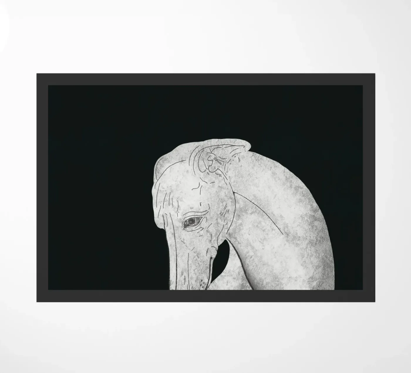 Greyhound deurmat van Little Dean