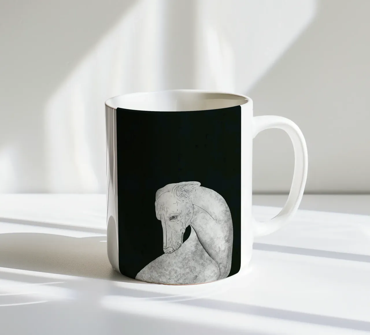 Levriero tazza in ceramica da Little Dean