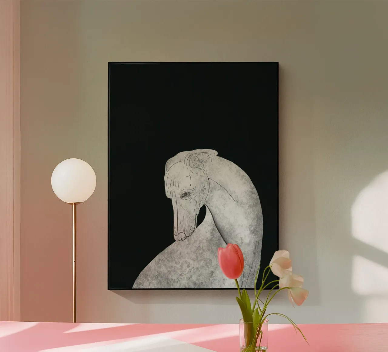 Levriero plexiglass da Little Dean