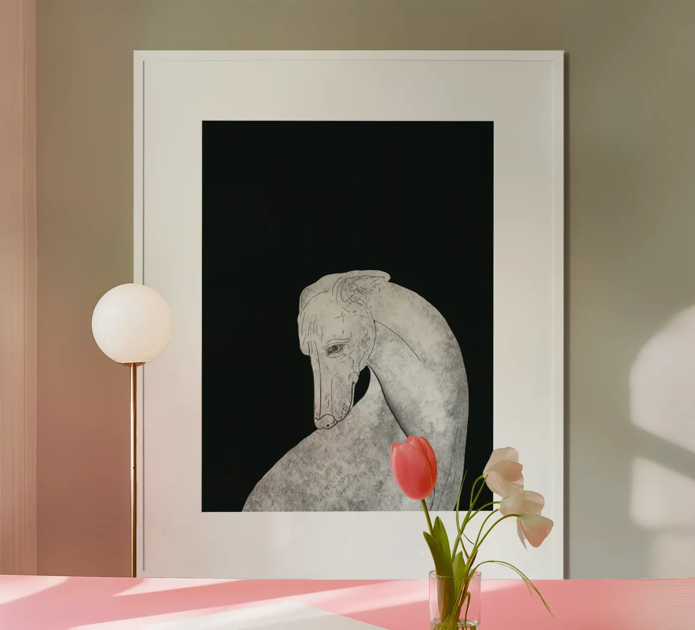 Greyhound poster by Little Dean