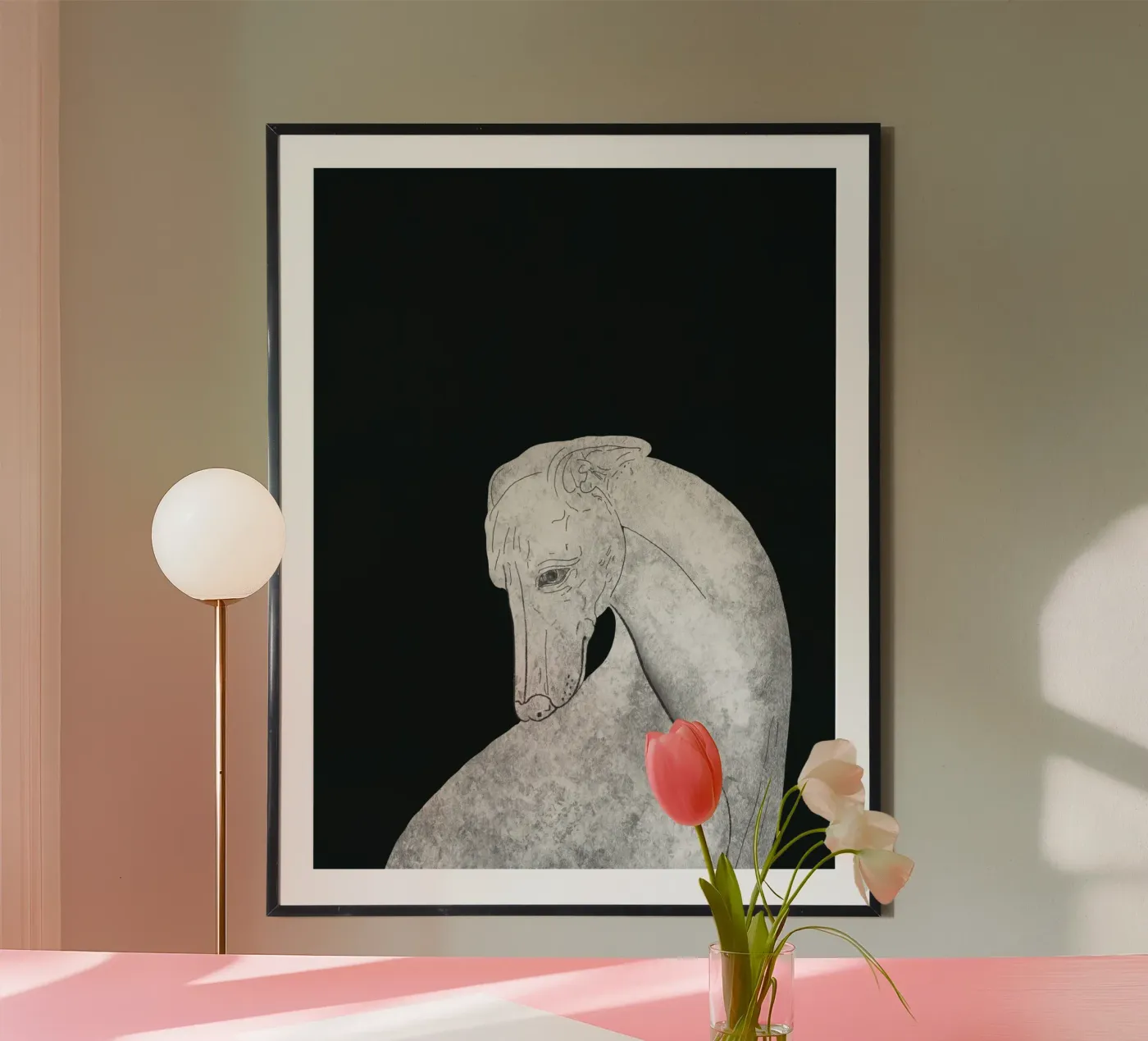 Greyhound poster by Little Dean