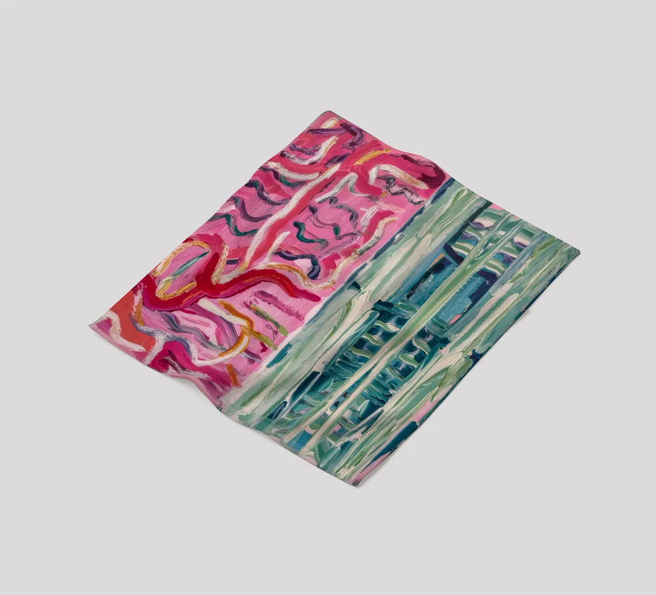 Abbraccio di vite cremisi coperta in pile da Sublime Layers