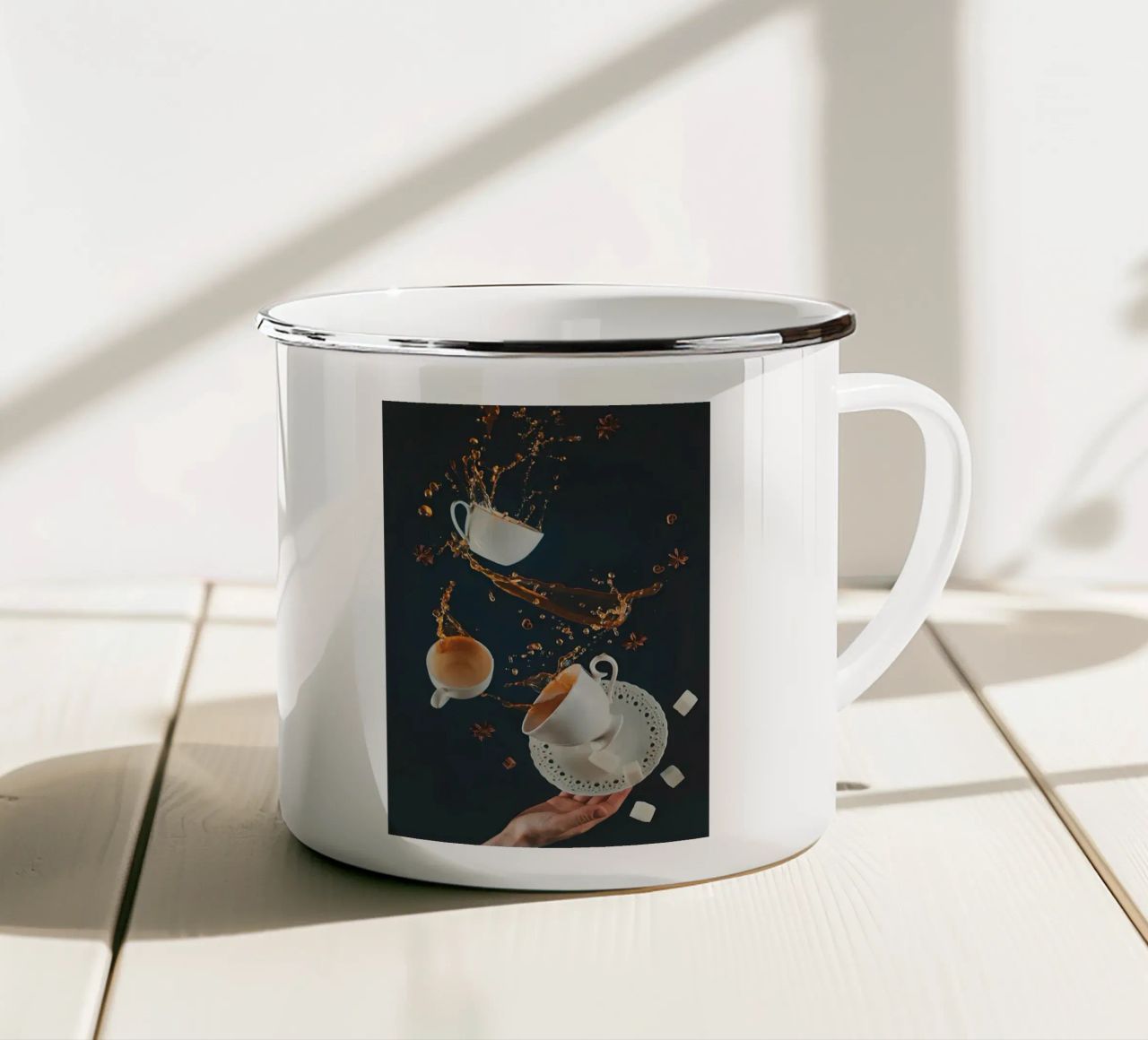 tazze da caffè tazza in smalto da Luke Yaeger