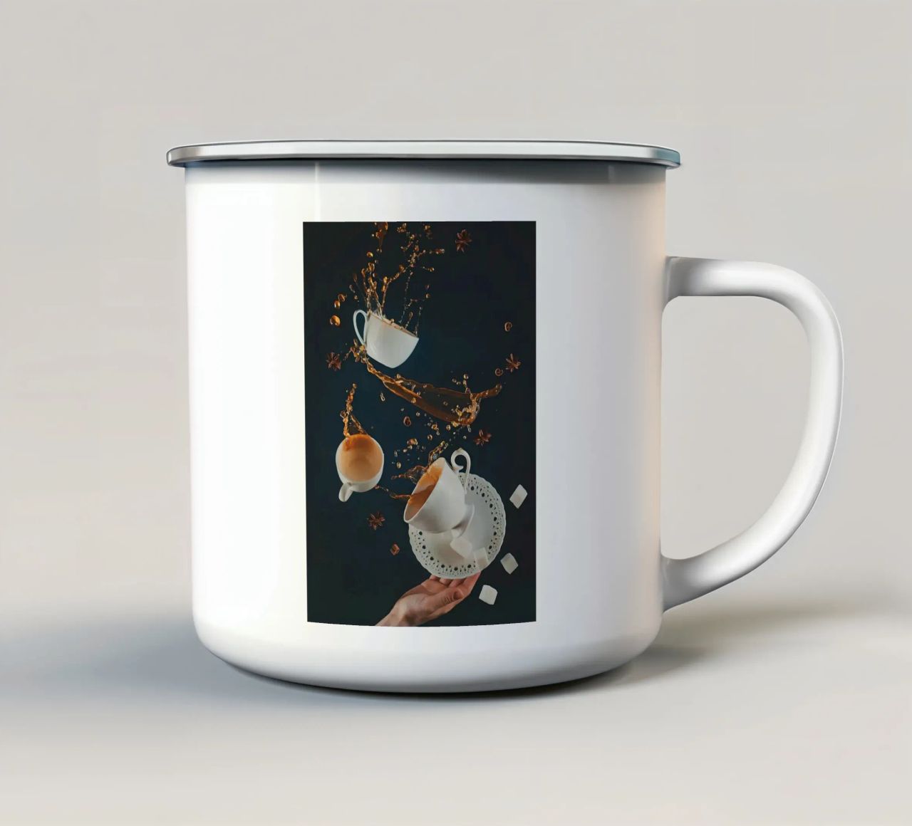 tazze da caffè tazza in smalto da Luke Yaeger