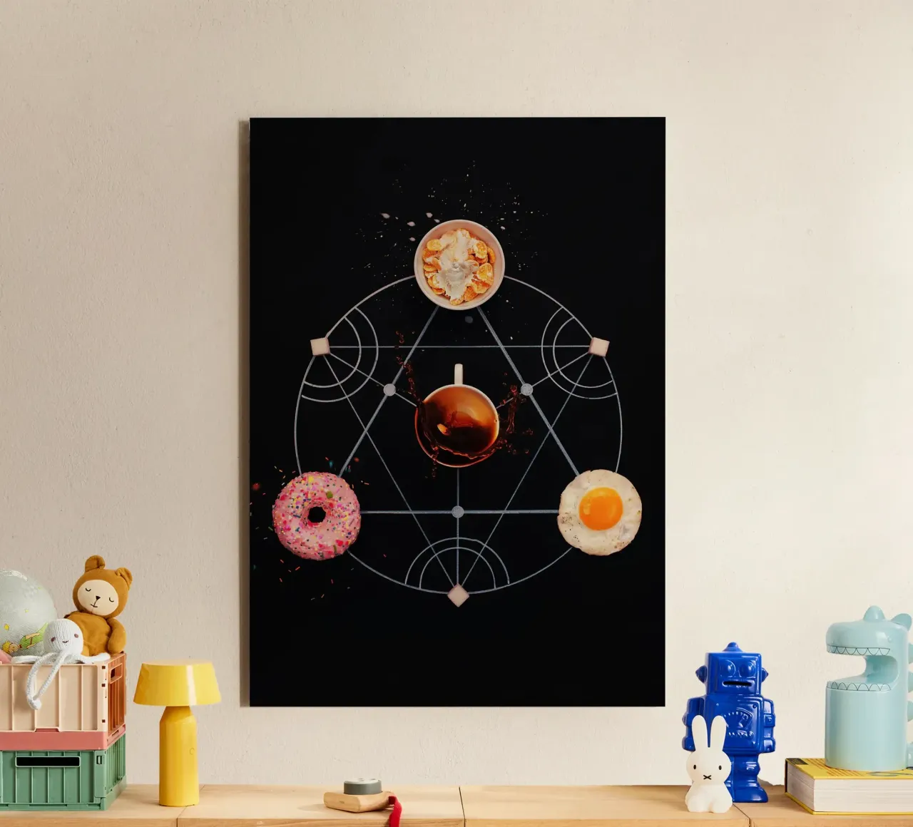 ciambella alluminio dibond da Luke Yaeger