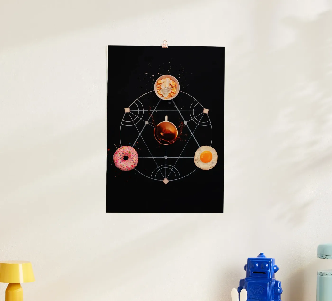 donut poster by Luke Yaeger