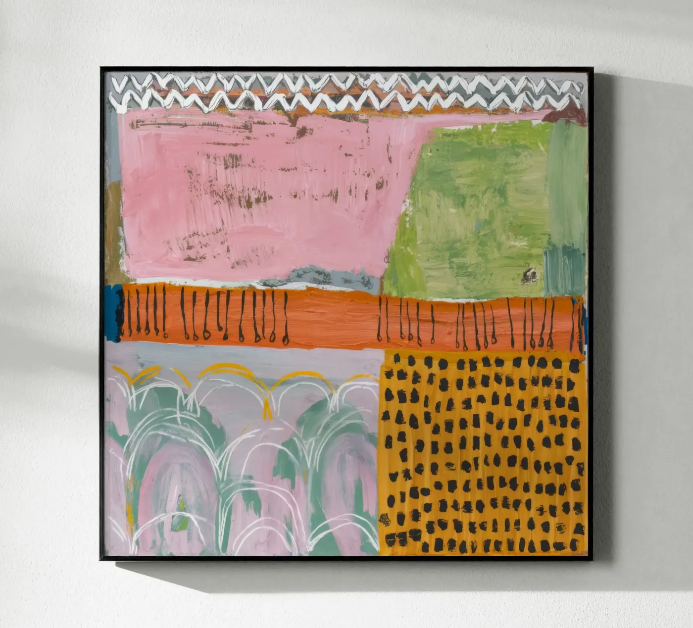 Pastel Patchwork Serenity plexiglass da Sublime Layers