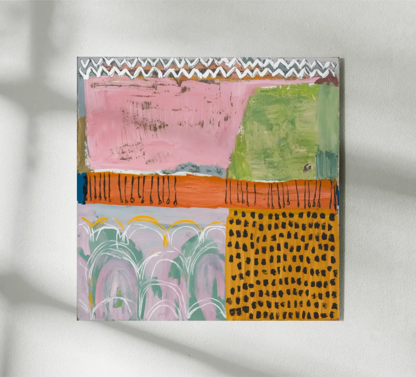 Pastel Patchwork Serenity plexiglas de Sublime Layers