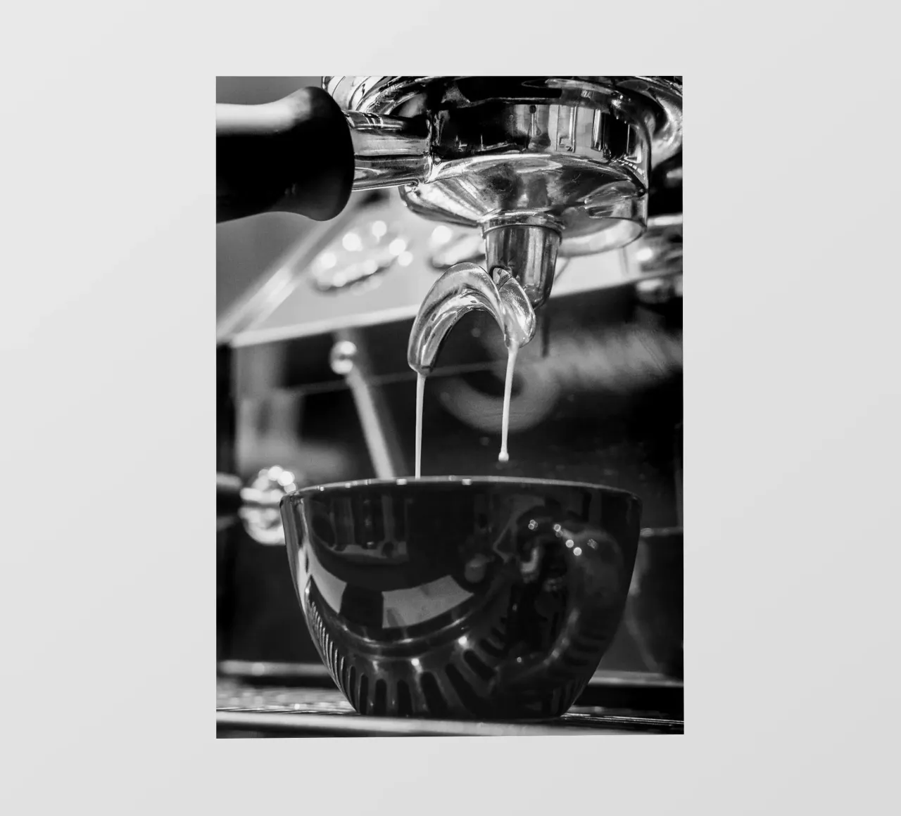 caffè espresso pellicola backlit da Luke Yaeger