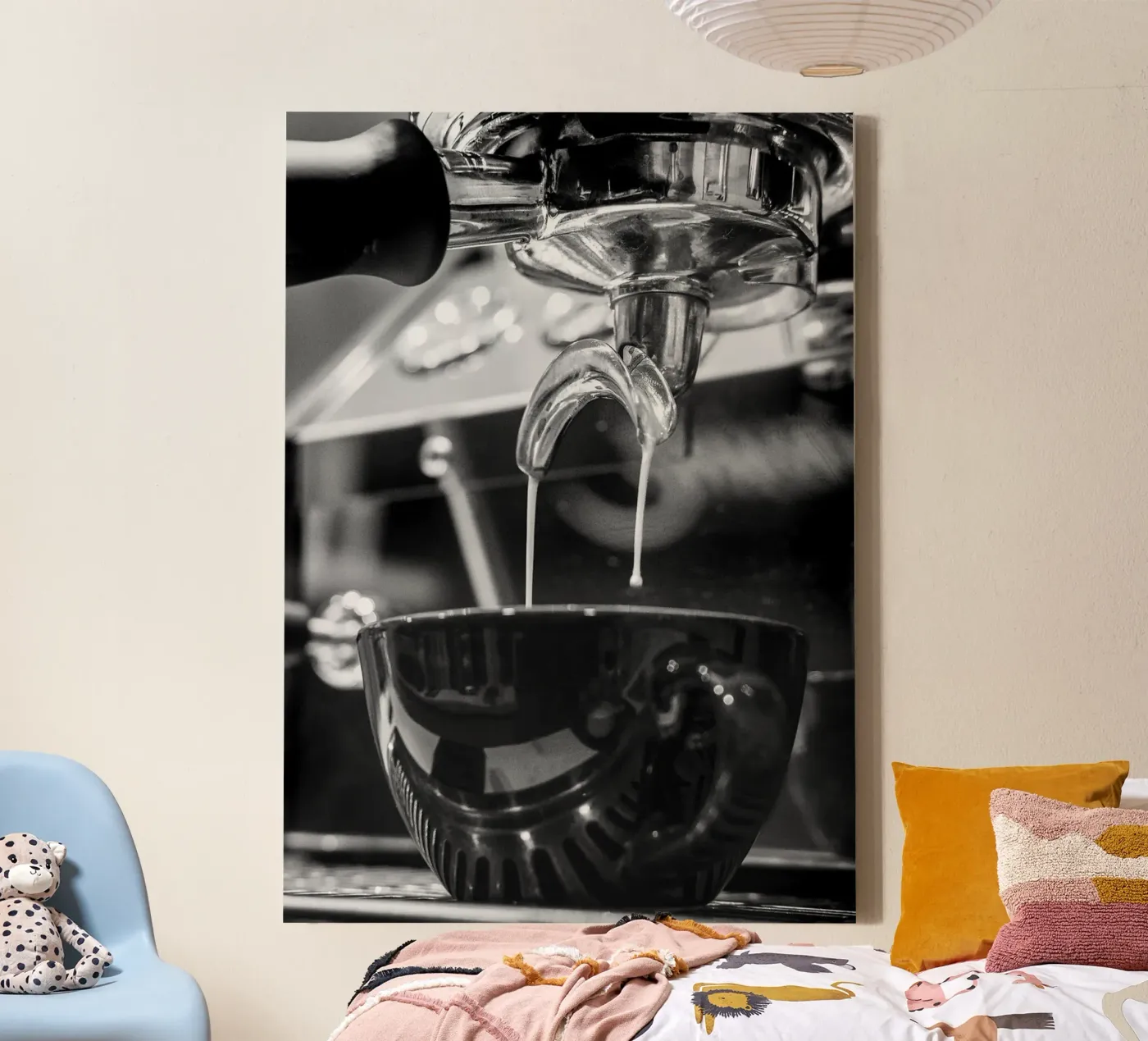 caffè espresso tela da Luke Yaeger