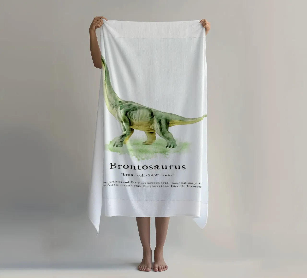 Brontosaurus telo mare da Lila & Lola