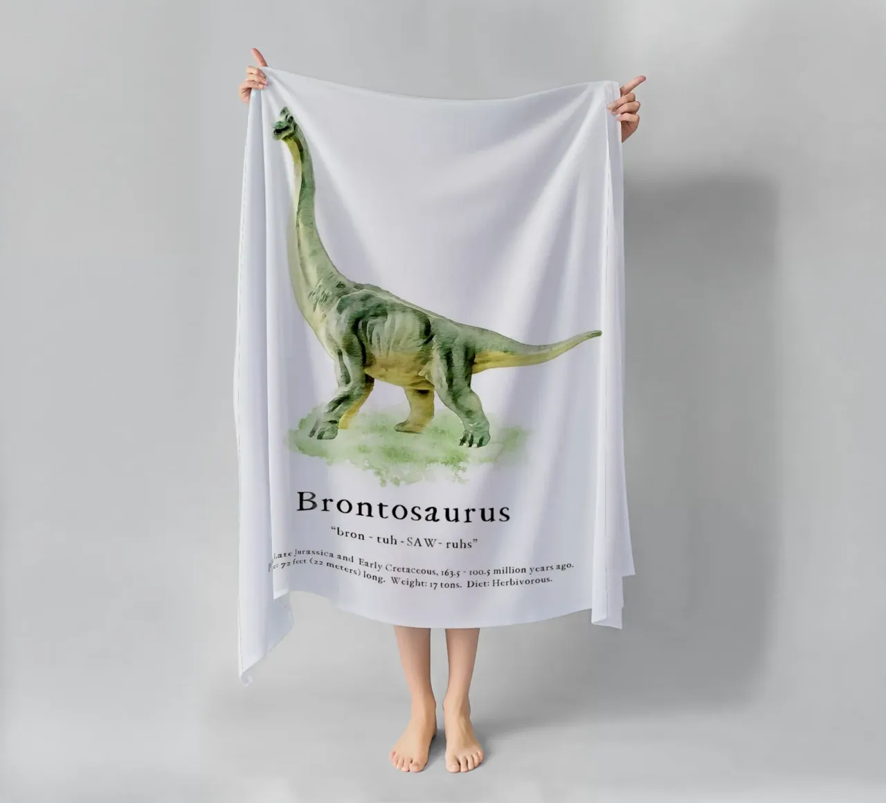 Brontosaurus telo mare da Lila & Lola