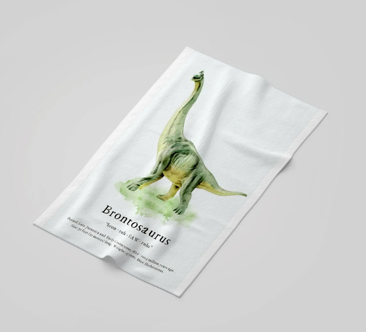 Brontosaurus telo mare da Lila & Lola