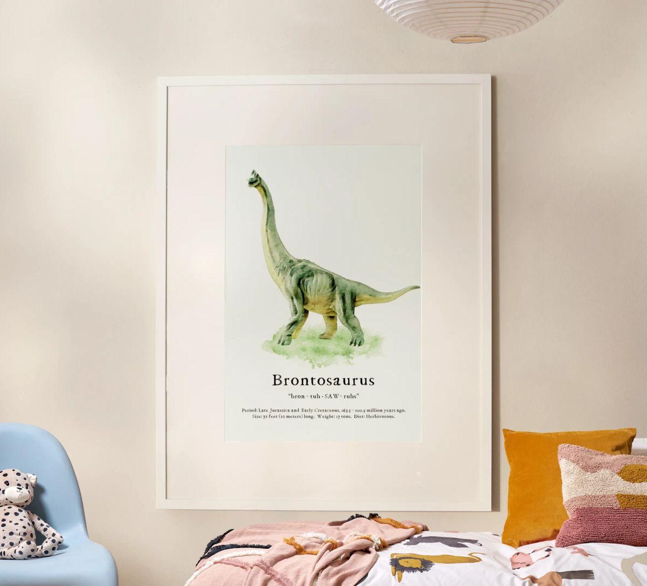 Brontosaurus poster de Lila x Lola