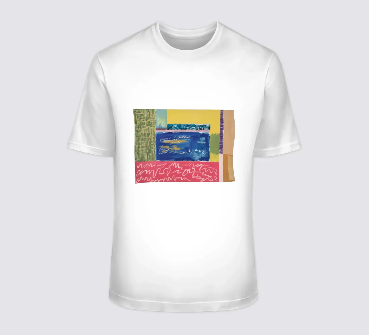 Azure Horizon Divide t-shirt da Sublime Layers