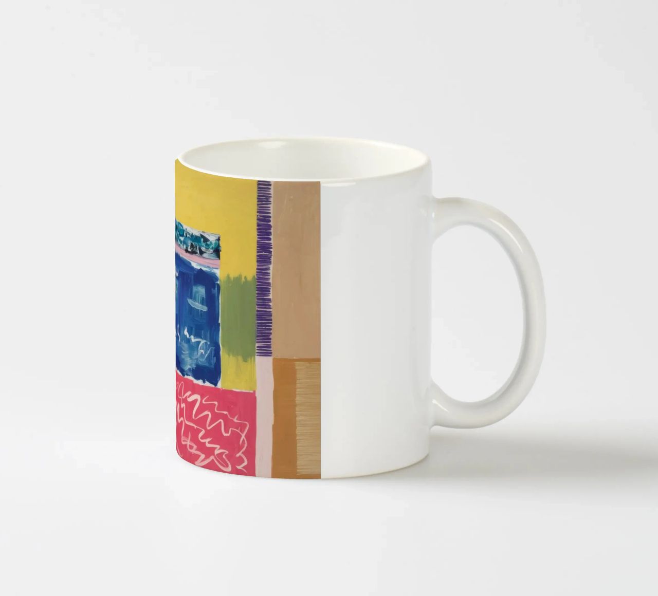 Azure Horizon Divide tazza in ceramica da Sublime Layers