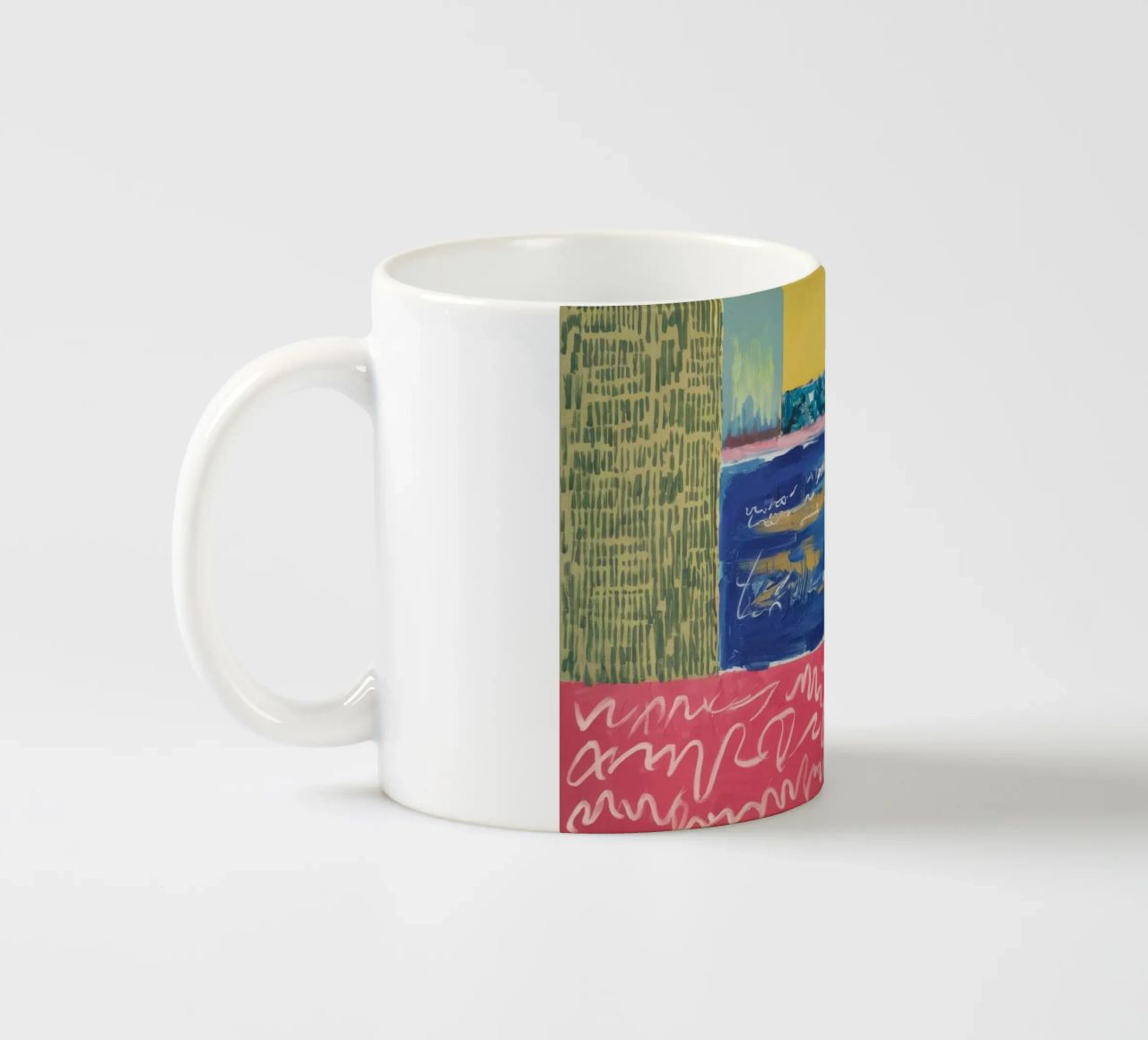 Azure Horizon Divide tazza in ceramica da Sublime Layers